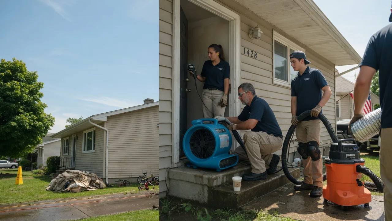 Water Damage Restoration in Demotte, IN near me